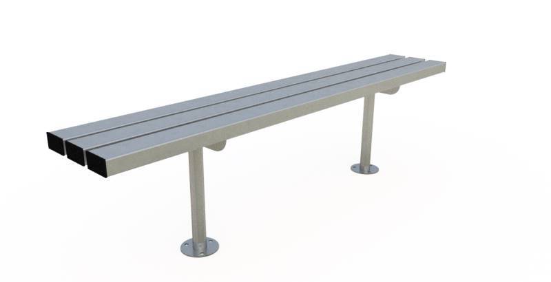 Bench - Mild steel fully welded galvanised - Triton image