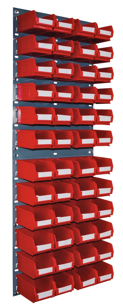 TC2 Red Kit = 48 Containers & 2 Louvred Panels shown Vertically

 image