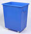 150 litres - 615x460x660 in blue plastic Bottle suitable skip truck image