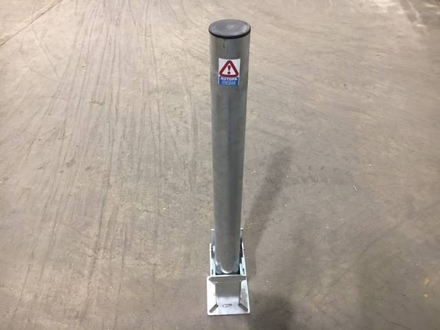 Removable Parking Bollard with optional (FB) Fire Brigade Padlocks (60, 76 &amp; 90mm DIA) 900mm above ground image