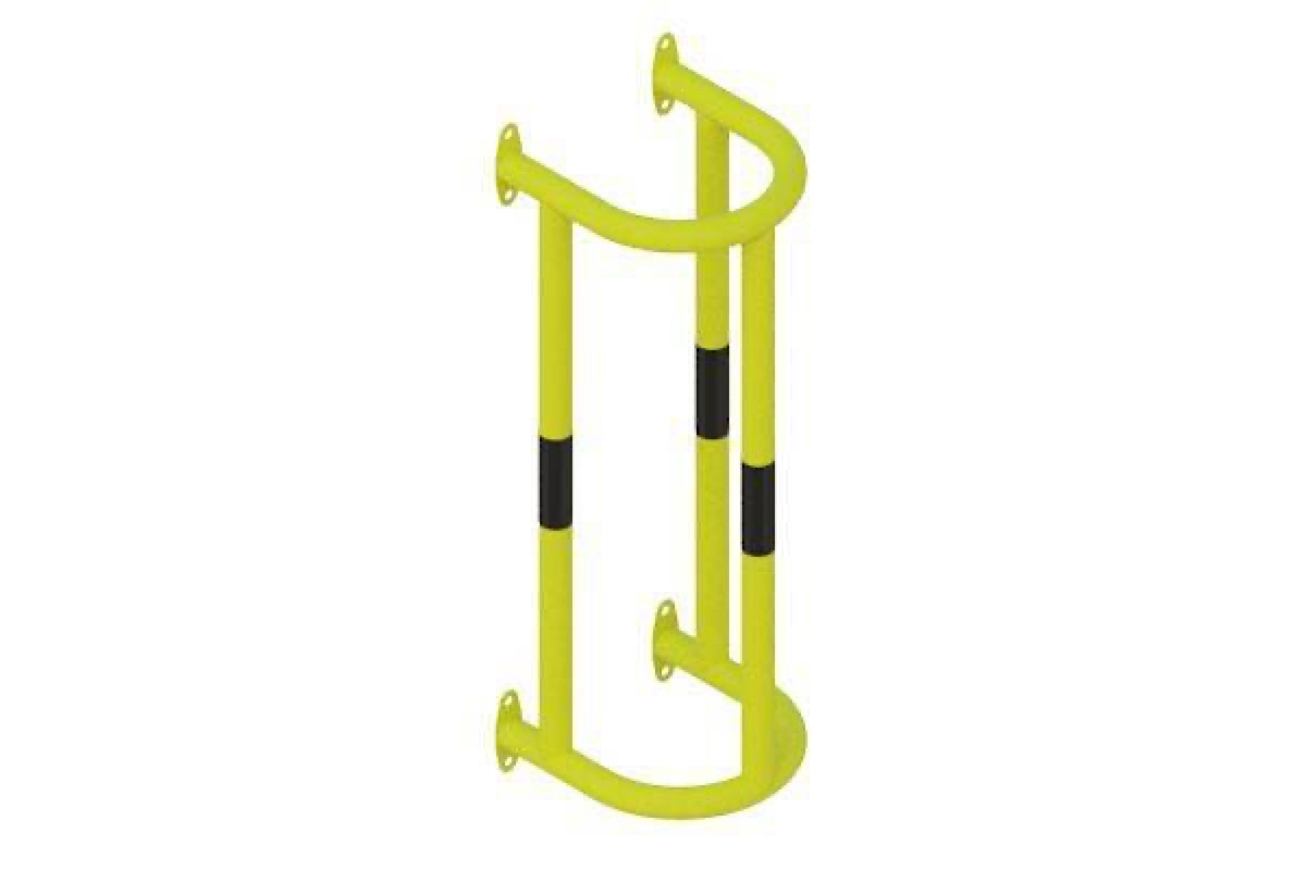 Wall Mounted Vertical Pipe Protectors Internal/External Use