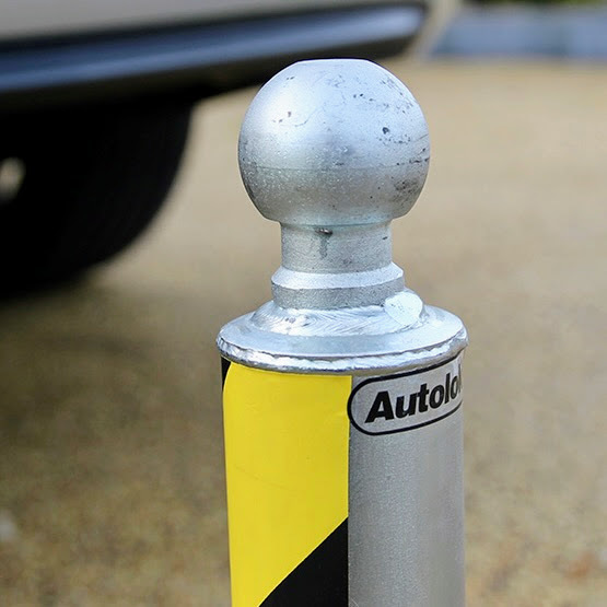 Trailer Security Post for Top Protection Barriers Direct Barriers